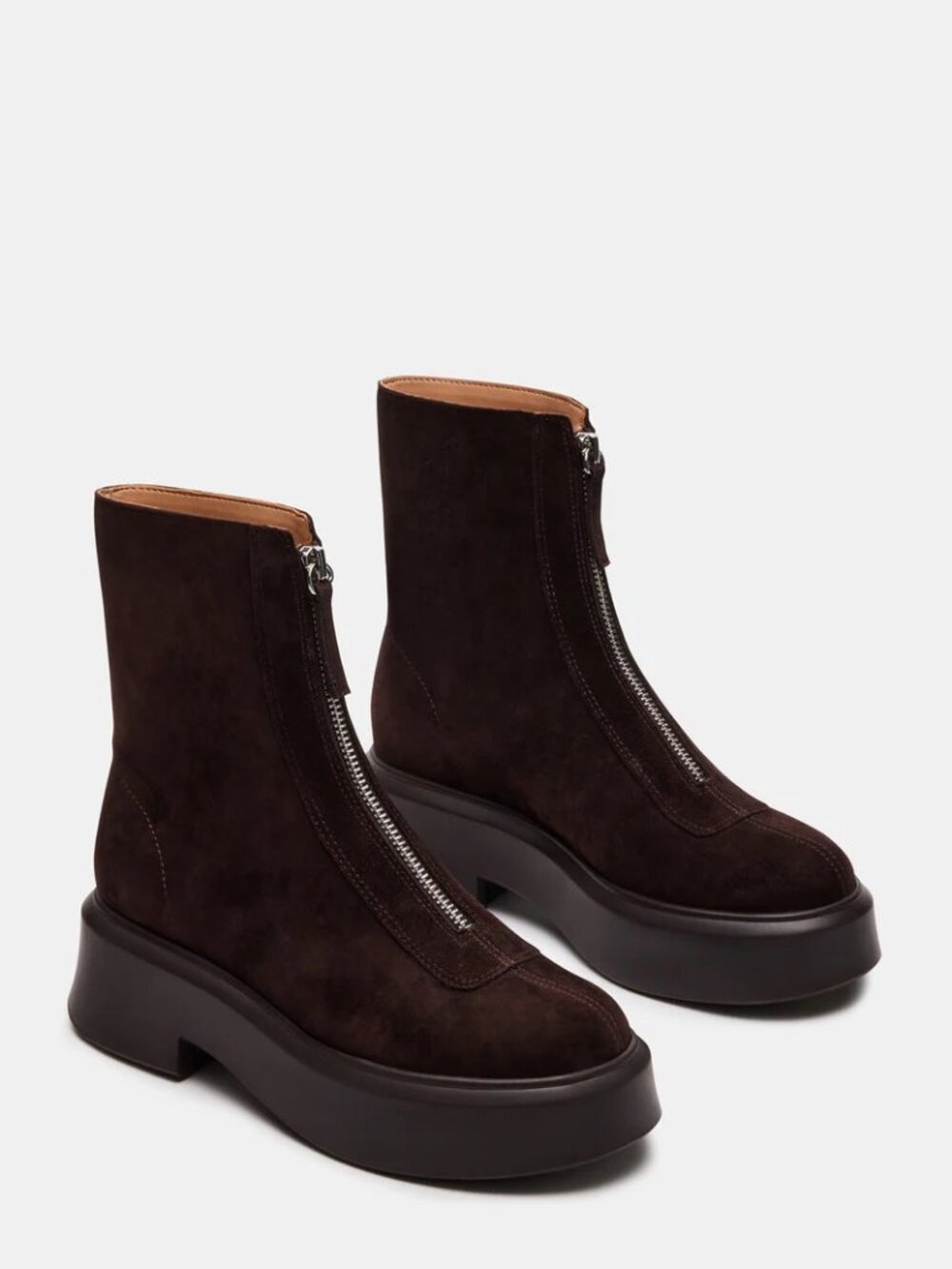 Steve Madden Jones Boots - Chocolate Brown Suede